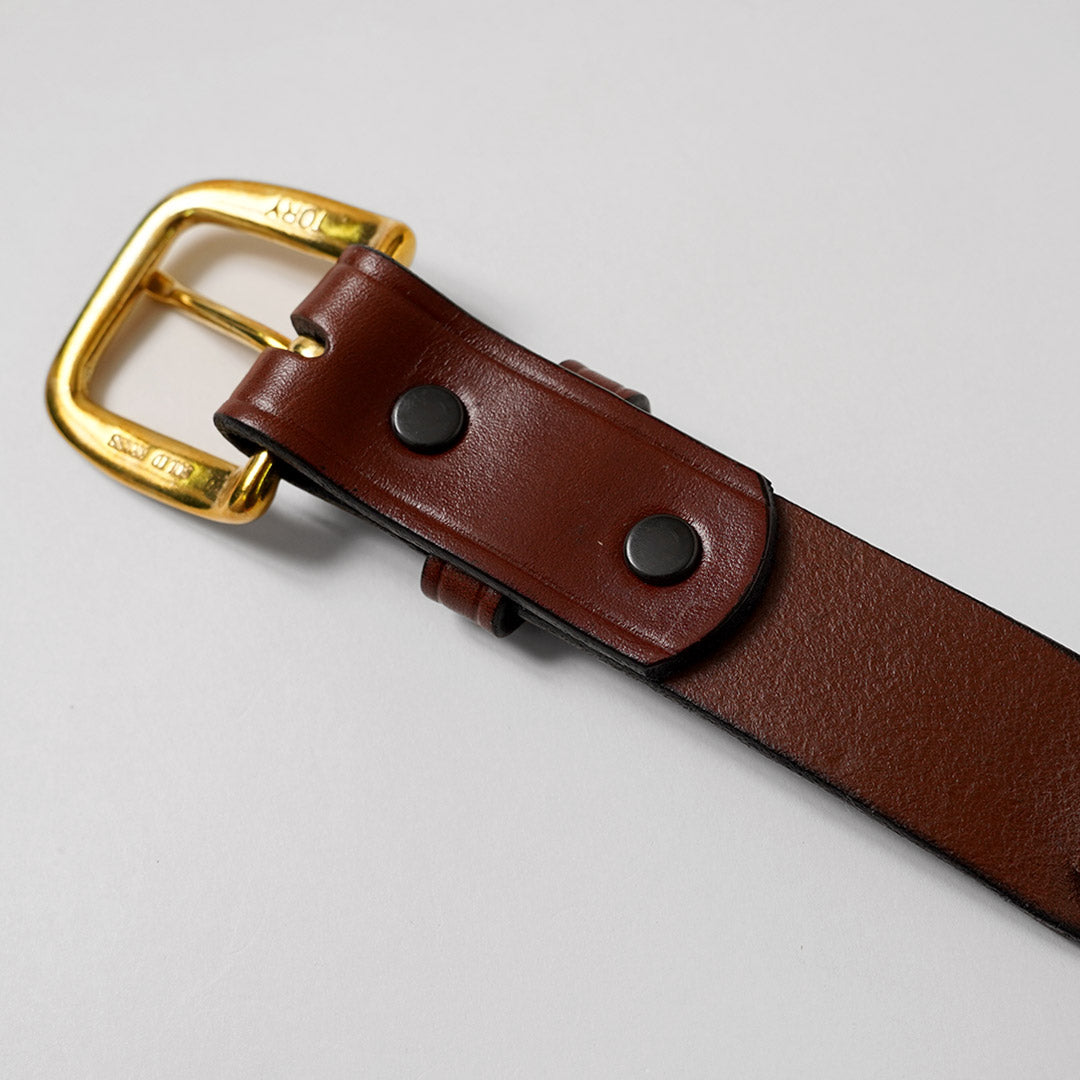 TORY LEATHER / 롱 팁 브레이드 벨트