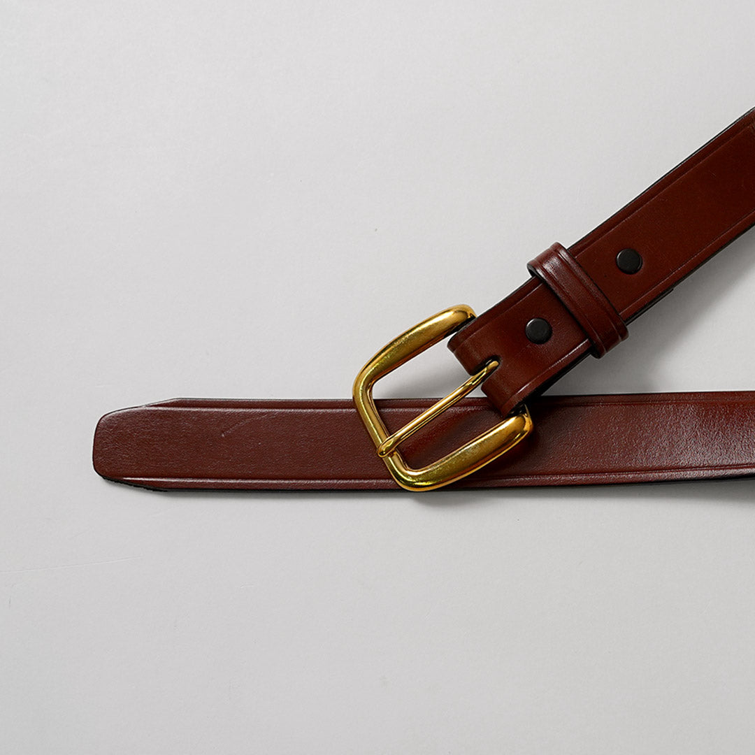 TORY LEATHER / 롱 팁 브레이드 벨트