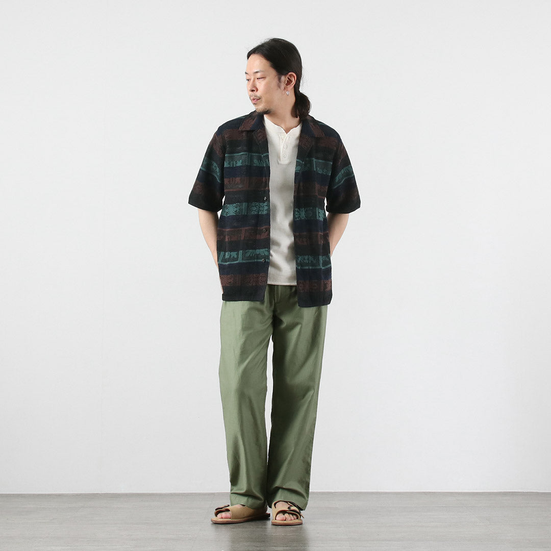 COOHEM / Hawaiian Quilt Knit Shirt