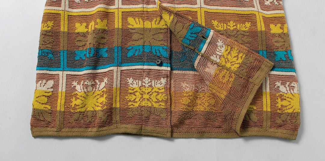 COOHEM / Hawaiian Quilt Knit Shirt