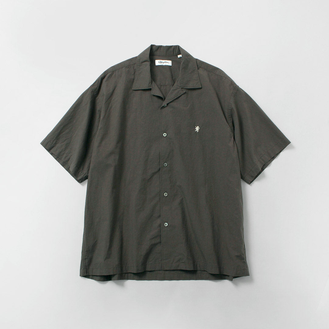 GYMPHLEX / Open Collar Short Sleeve Shirt