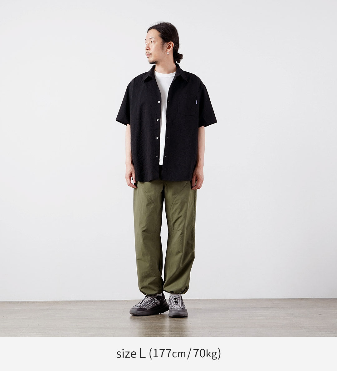 MILLE MILE / Chemise Seersucker à manches courtes
