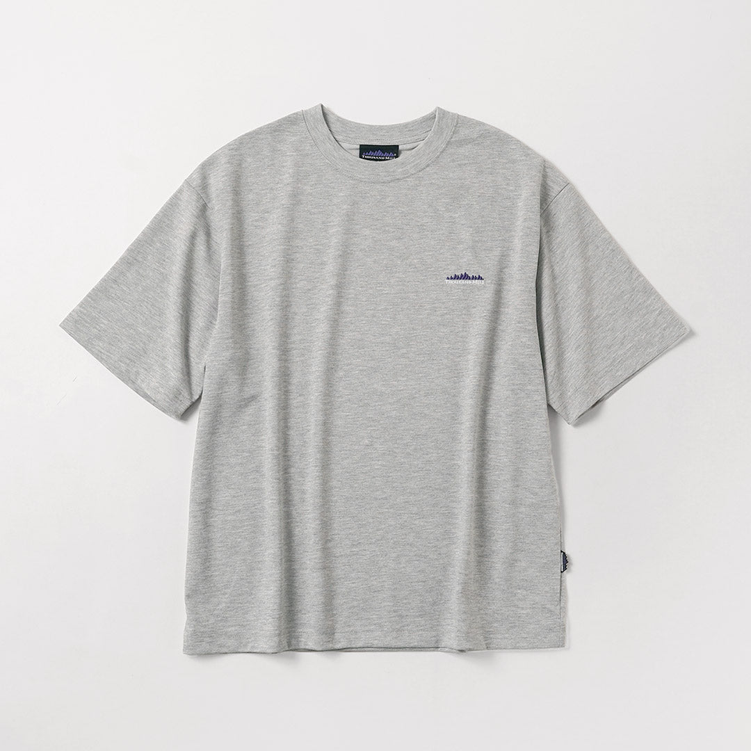 THOUSAND MILE / T/C Short-Sleeve Printed Logo T-Shirt