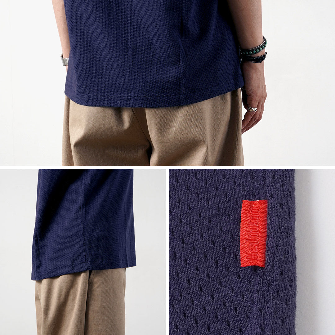 HEALTHKNIT / US Cotton Mesh Tank Top
