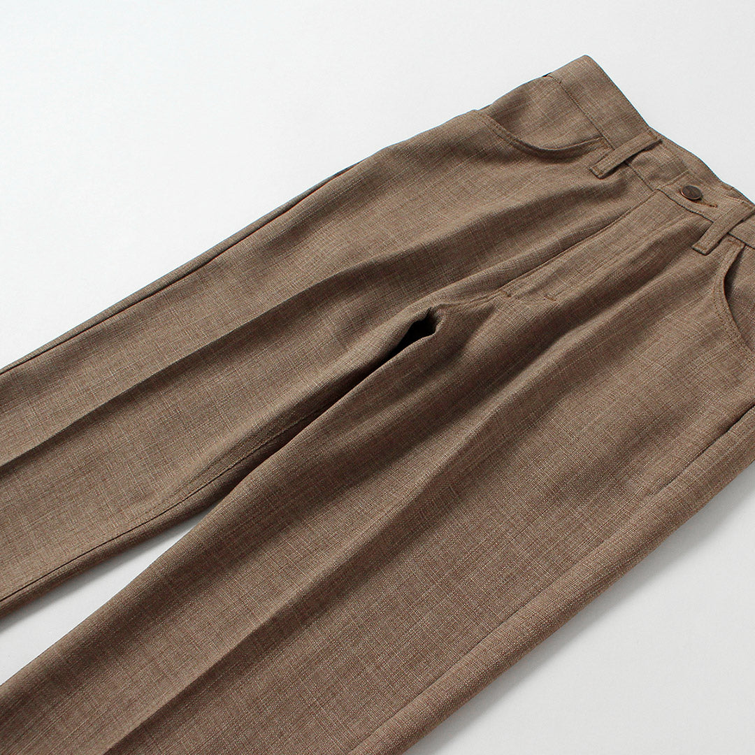 WRANGLER / Robe Launcher Pantalon en Tissu Similaire au Lin