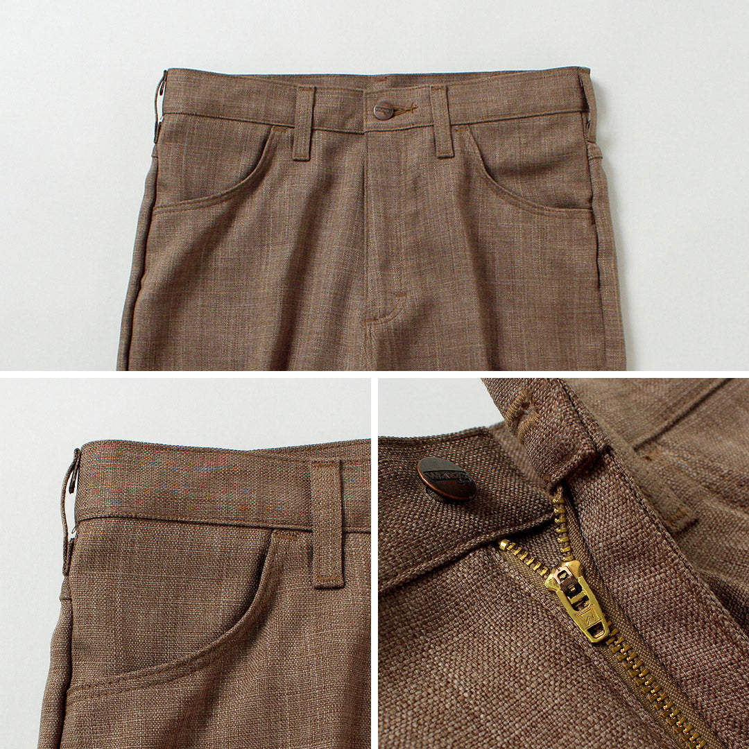 WRANGLER / Robe Launcher Pantalon en Tissu Similaire au Lin