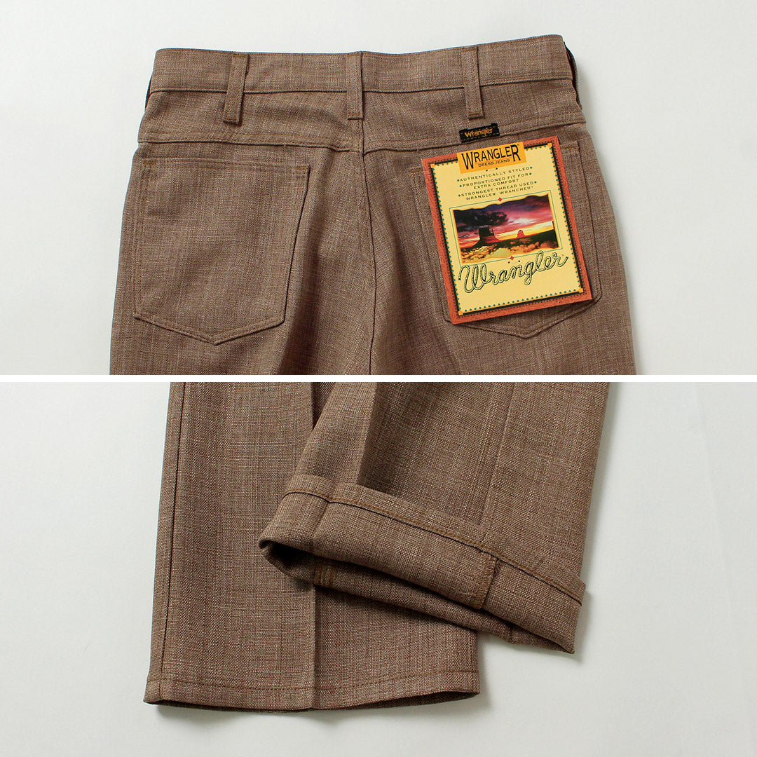 WRANGLER / Robe Launcher Pantalon en Tissu Similaire au Lin