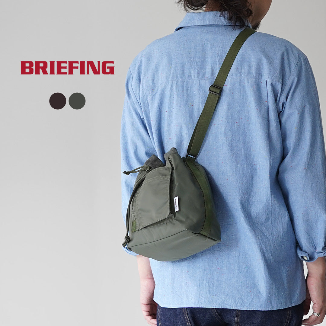 BRIEFING / Drawstring Shoulder Bag S