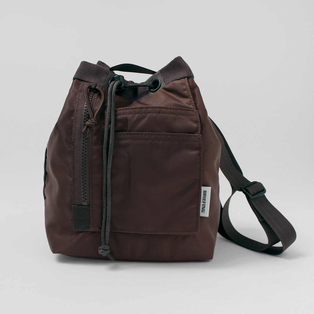 BRIEFING / Drawstring Shoulder Bag S