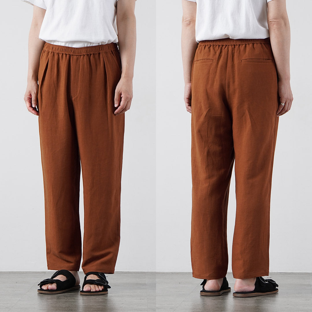 FANTASTICDAYS / Breeze Linen Rayon Easy Pants