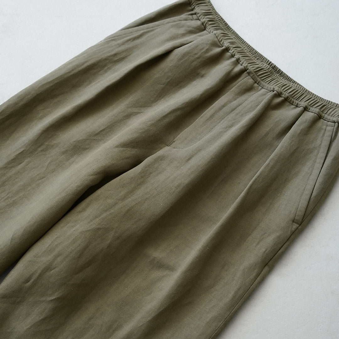 FANTASTICDAYS / Breeze Linen Rayon Easy Pants