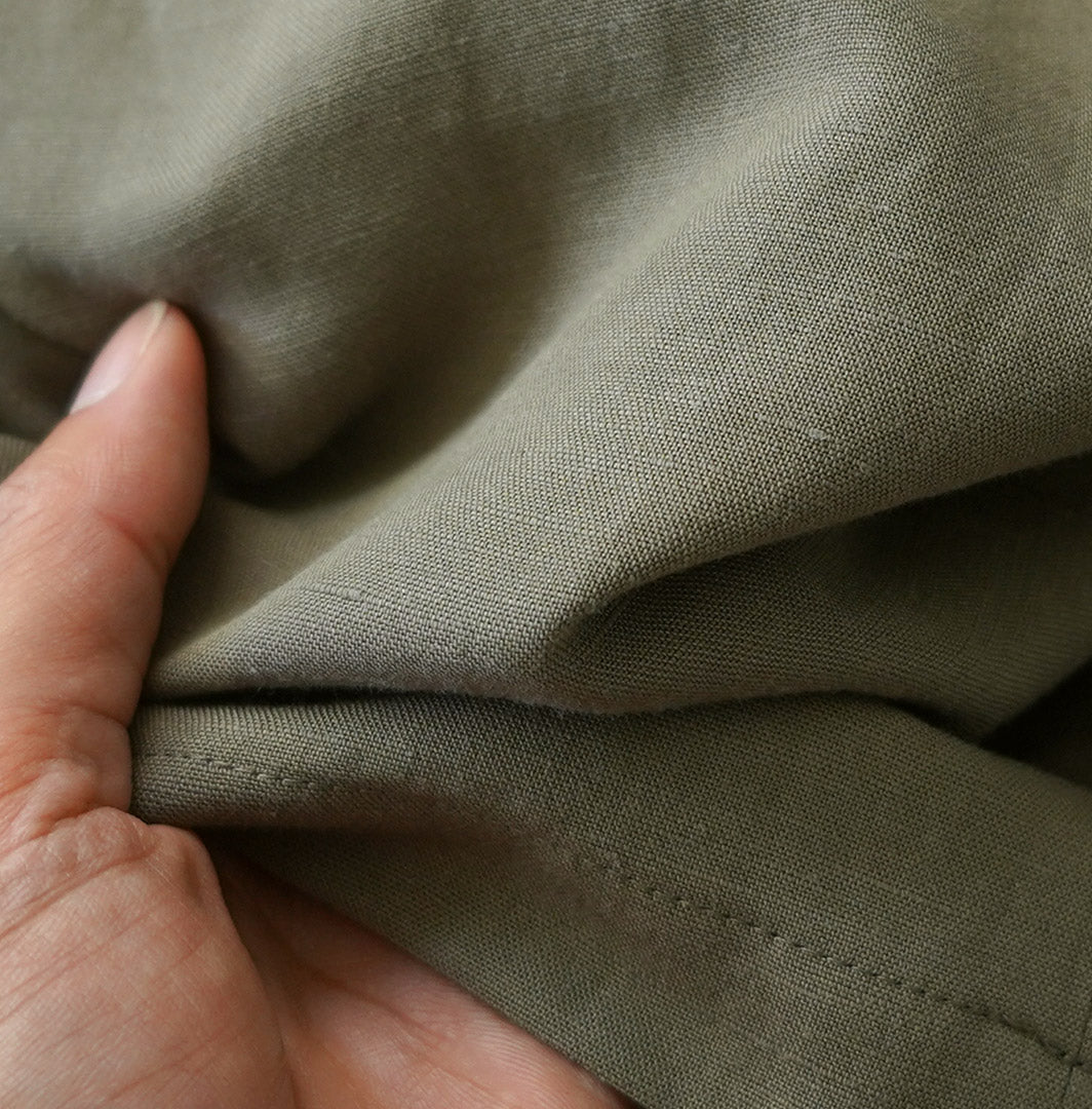 FANTASTICDAYS / Breeze Linen Rayon Easy Pants