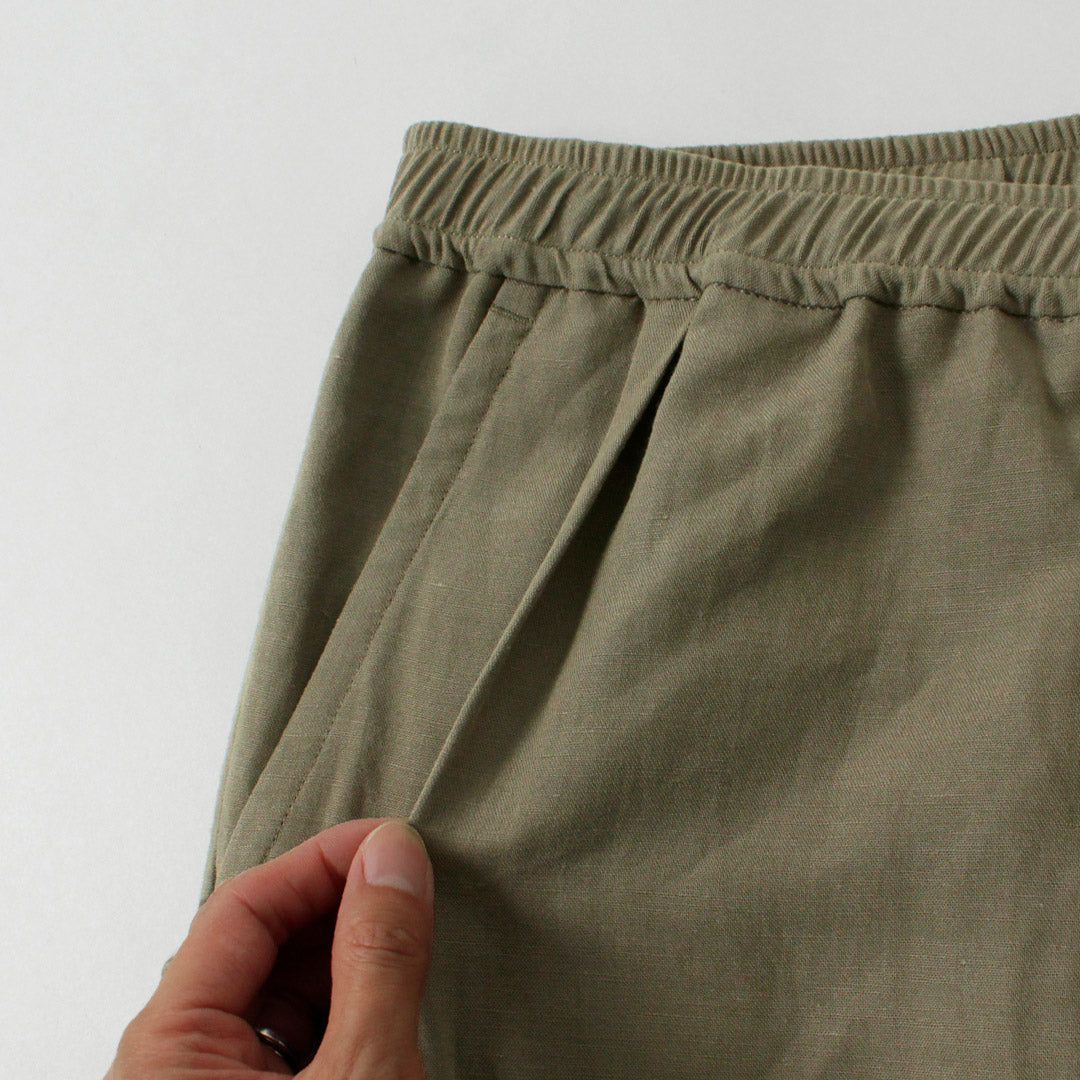 FANTASTICDAYS / Breeze Linen Rayon Easy Pants