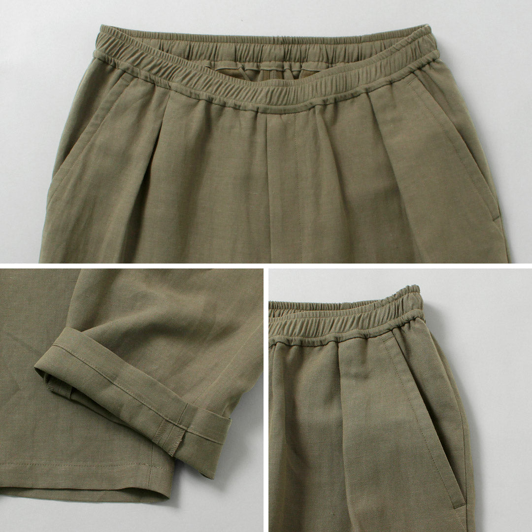 FANTASTICDAYS / Breeze Linen Rayon Easy Pants
