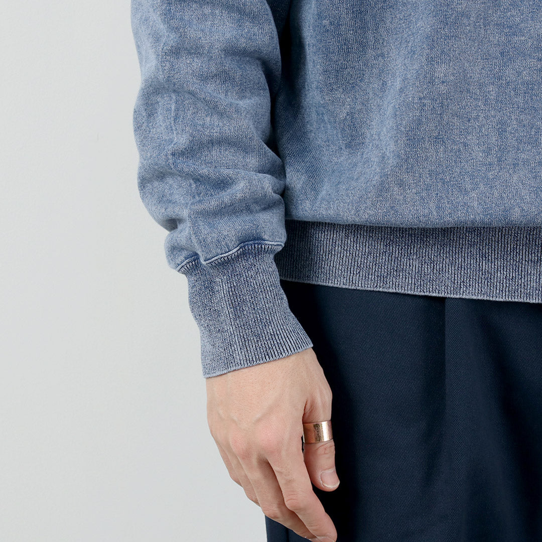 RYE TENDER / Lewis Pigment Dye Raglan Long Sleeve T-Shirt