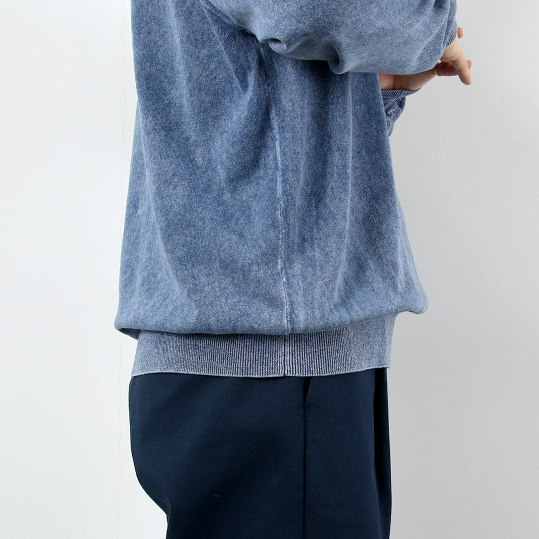 RYE TENDER / Lewis Pigment Dye Raglan Long Sleeve T-Shirt