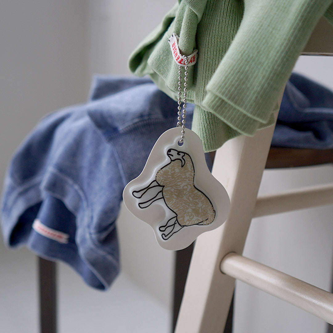 RYE TENDER / Lewis Pigment Dye Raglan Long Sleeve T-Shirt