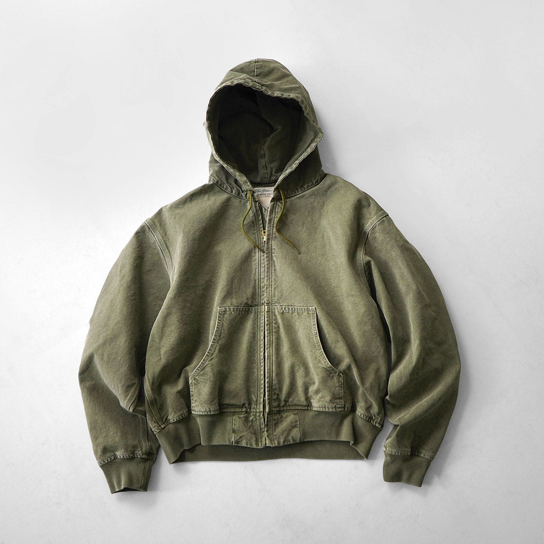 REMI RELIEF / Mil-Spec Duck Zip-Hooded Jacket