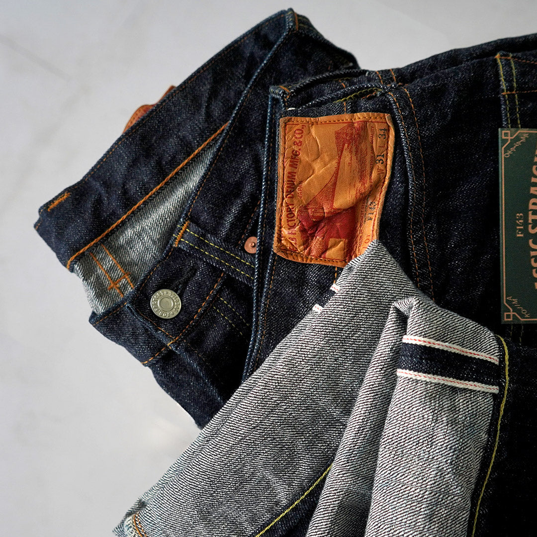 FOB FACTORY / F143 Selvedge Straight 5-Pocket Denim