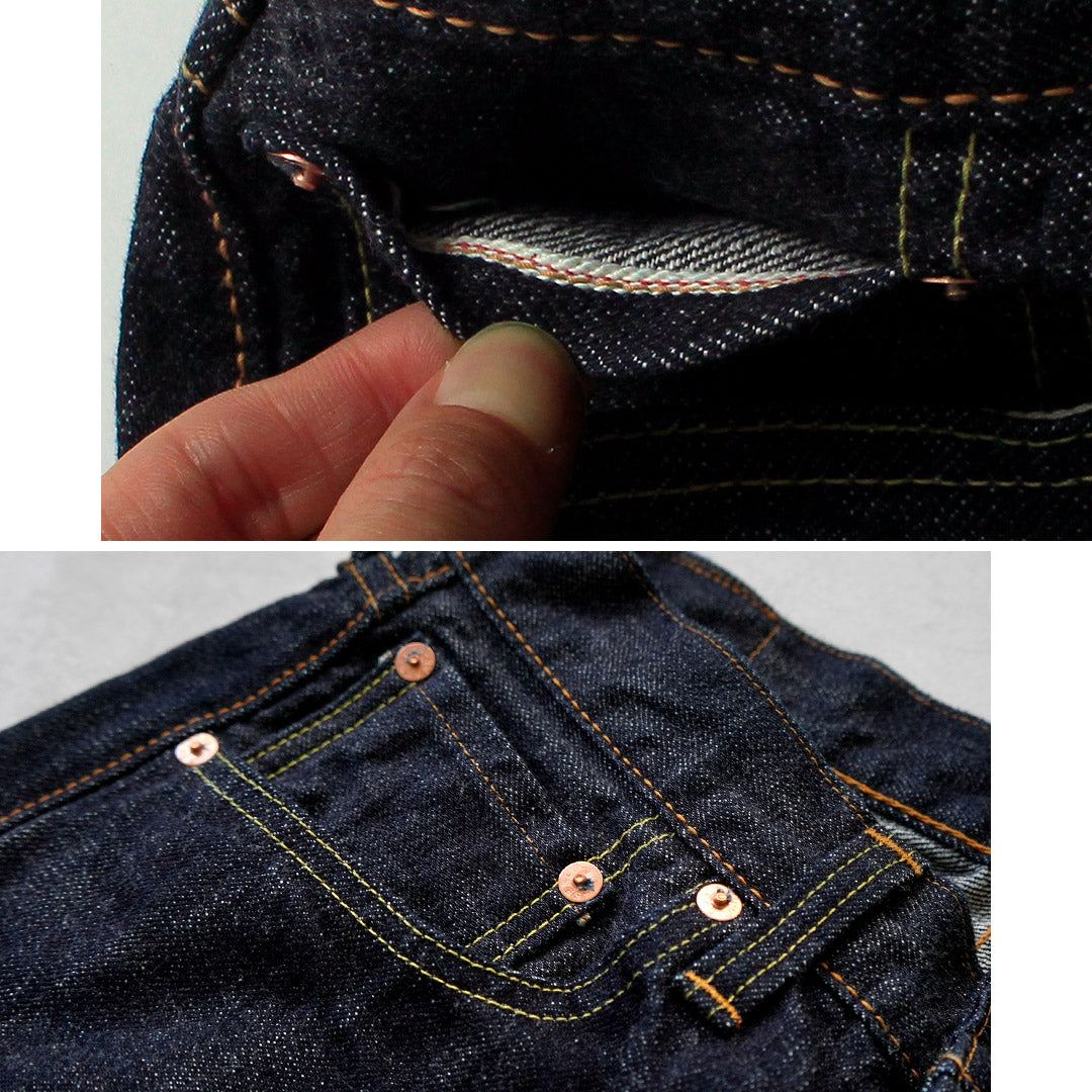 FOB FACTORY / F143 Selvedge Straight 5-Pocket Denim
