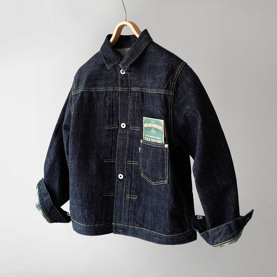 FOB FACTORY / F2460 WWII 모델 데님 블라우스 재킷