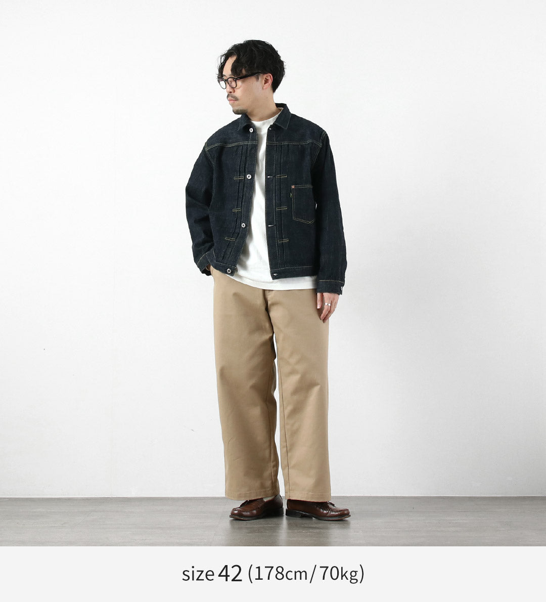 FOB FACTORY / F2460 WWII 모델 데님 블라우스 재킷