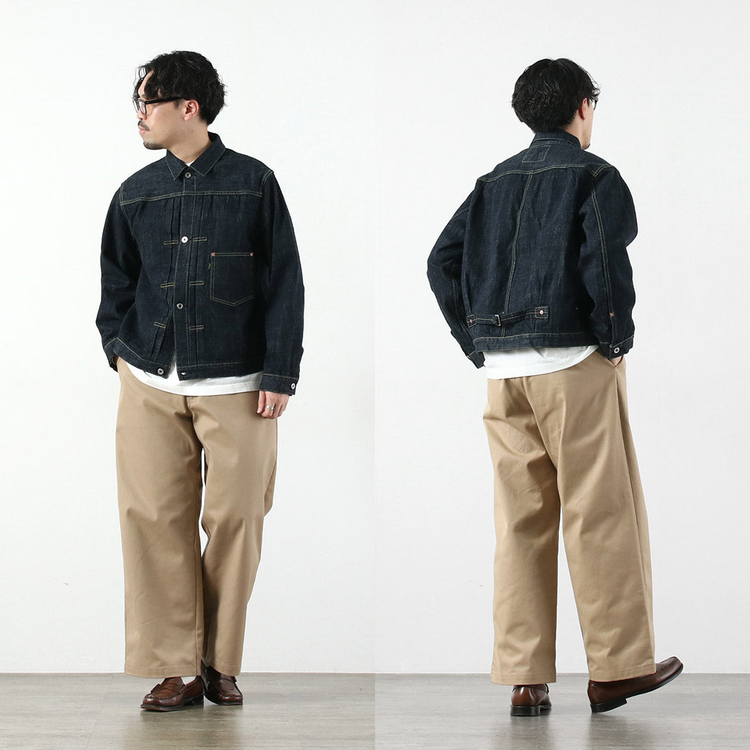 FOB FACTORY / F2460 WWII 모델 데님 블라우스 재킷