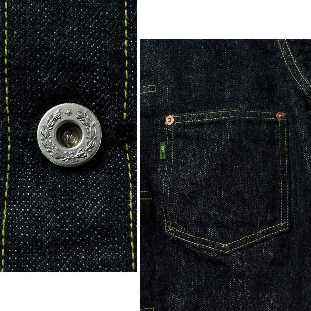 FOB FACTORY / F2460 WWII 모델 데님 블라우스 재킷