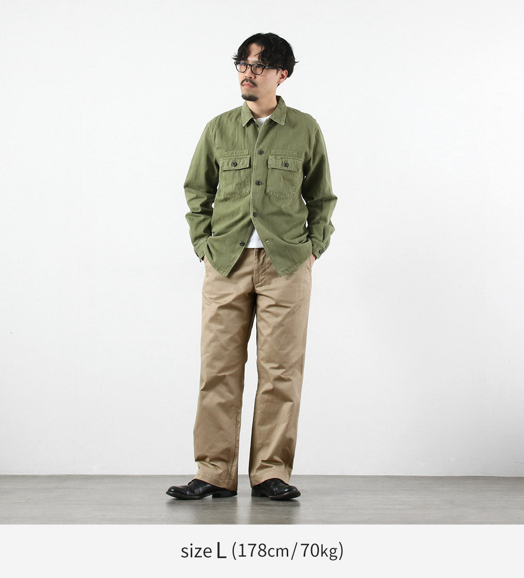 FOB FACTORY / F0546 빅치노팬츠