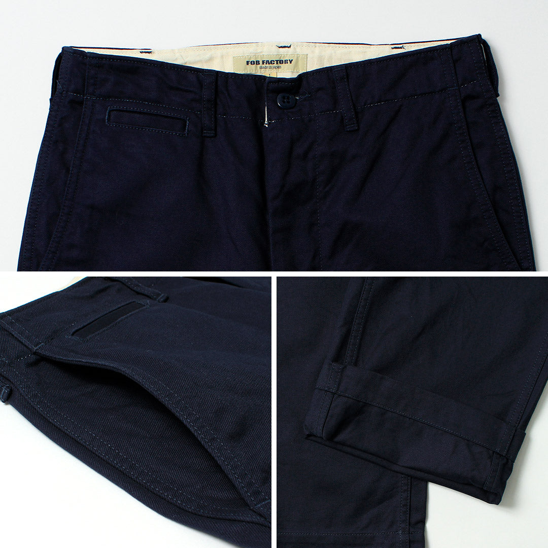 FOB FACTORY / F0546 빅치노팬츠
