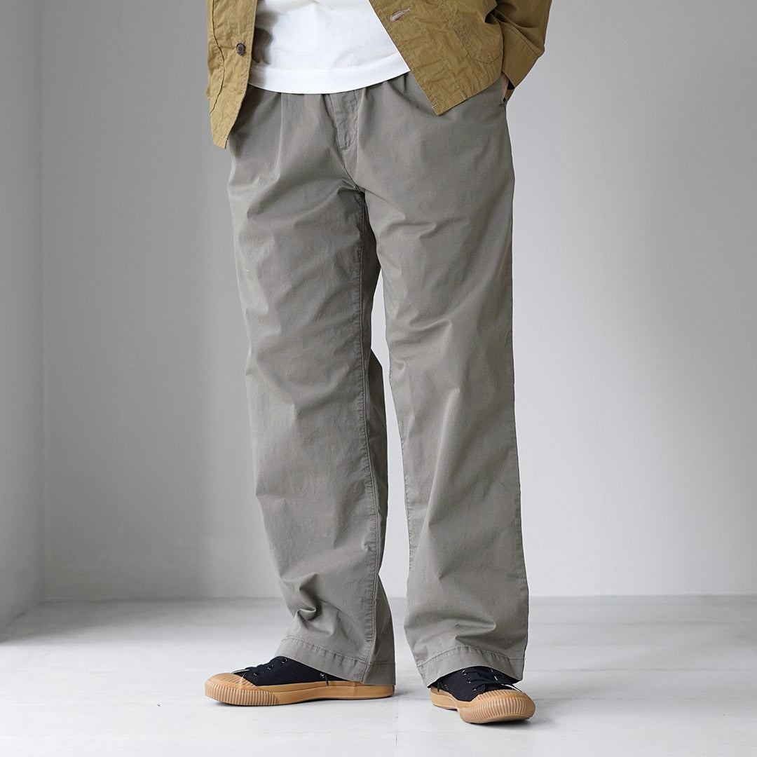 FOB FACTORY / F0549 Pantalon facile en sergé extensible