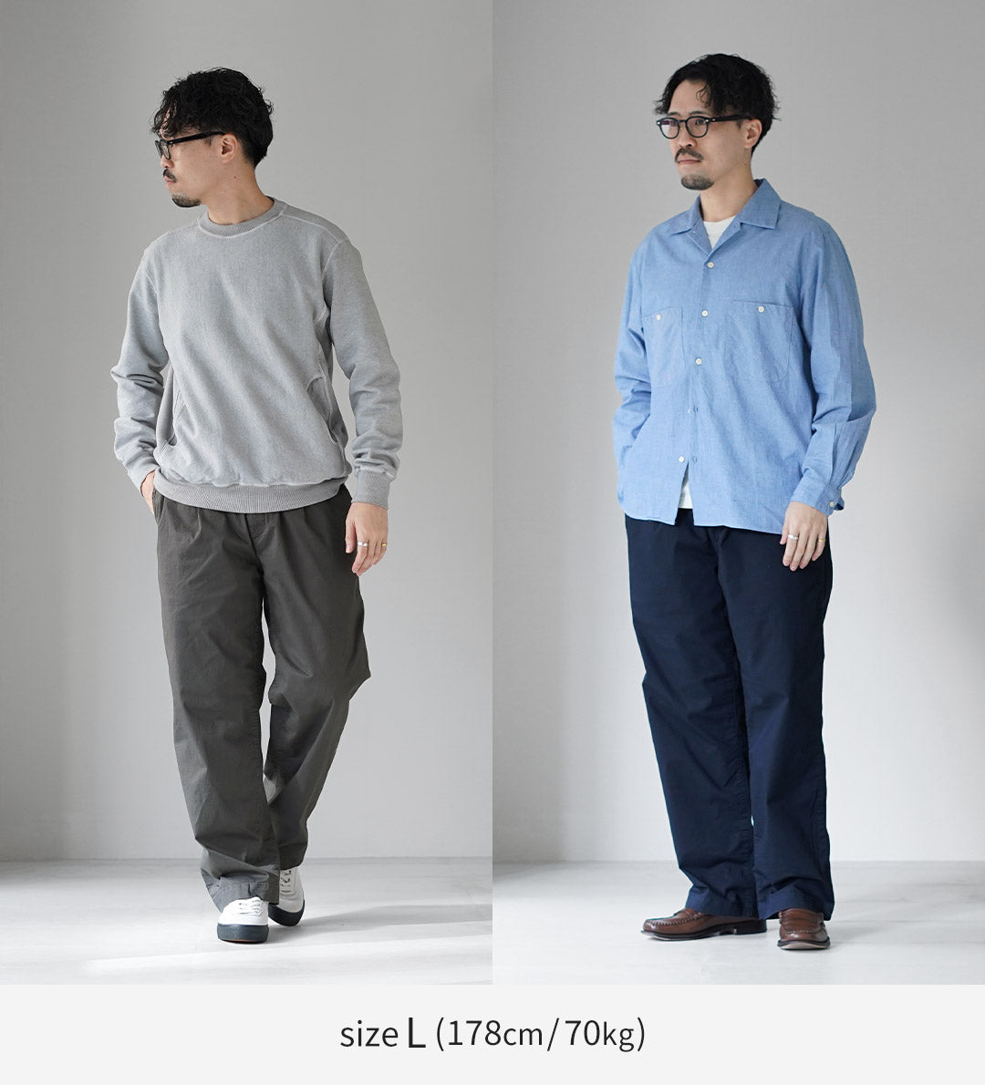 FOB FACTORY / F0549 Pantalon facile en sergé extensible