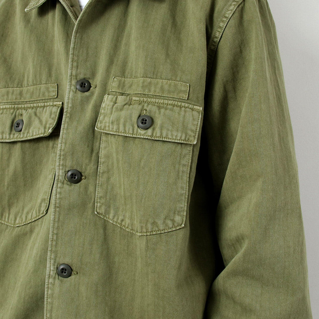 FOB FACTORY / F2461 HBT Fatigue Jacket