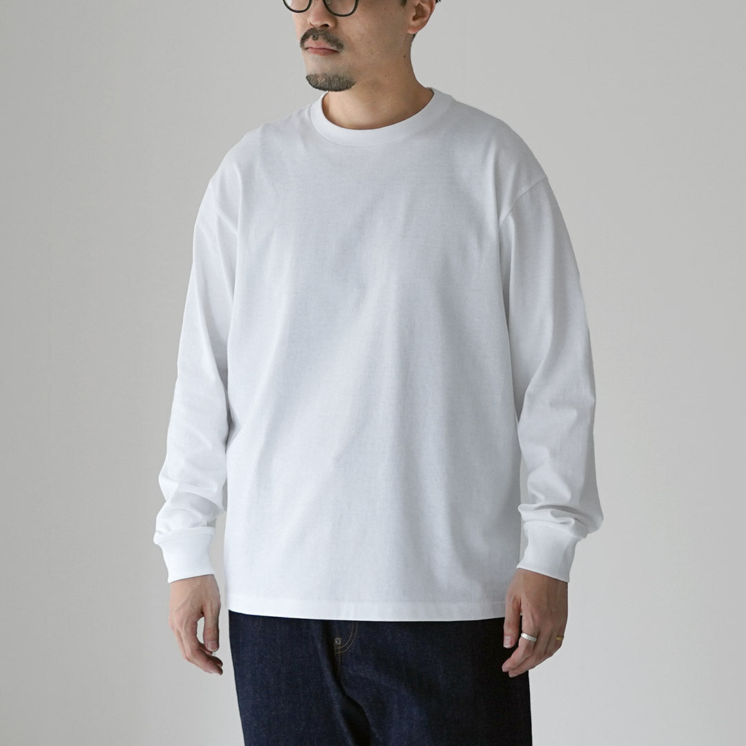 COTTON RESEARCH CLUB / 6.6 oz Long-Sleeved Tubular T-shirt