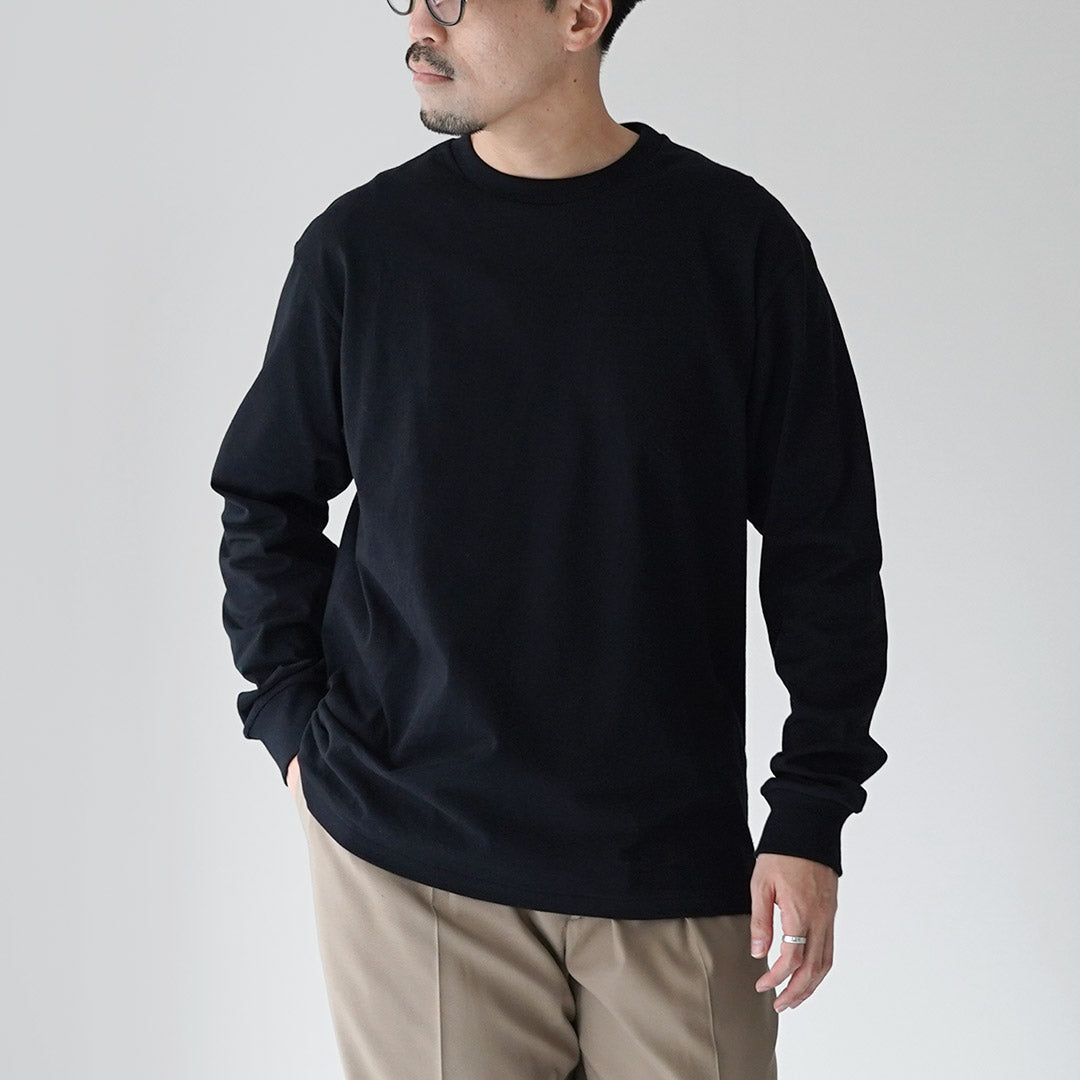 COTTON RESEARCH CLUB / 6.6 oz Long-Sleeved Tubular T-shirt