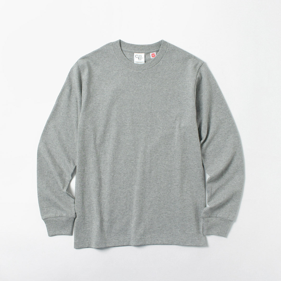 COTTON RESEARCH CLUB / 6.6 oz Long-Sleeved Tubular T-shirt