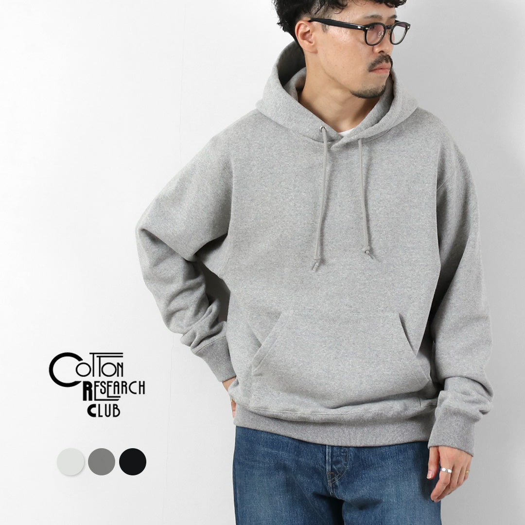 COTTON RESEARCH CLUB / 14 oz. Loopwheel Terry Hoodie
