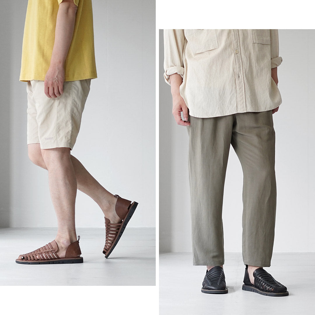 L'ANGOLO DEL CUOIO / Intrecciato Leather Sandals