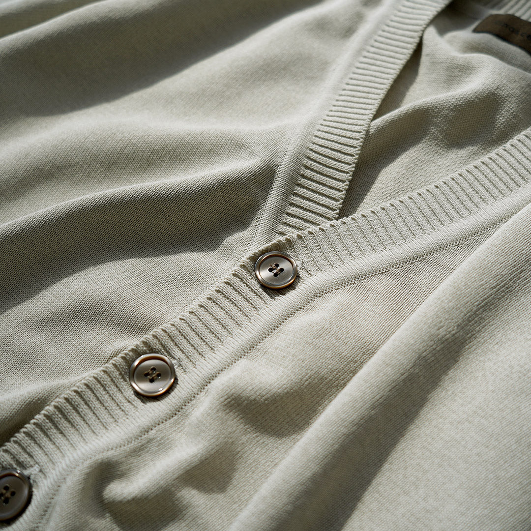 RINASCENTE / Cárdigan híbrido de punto lavable