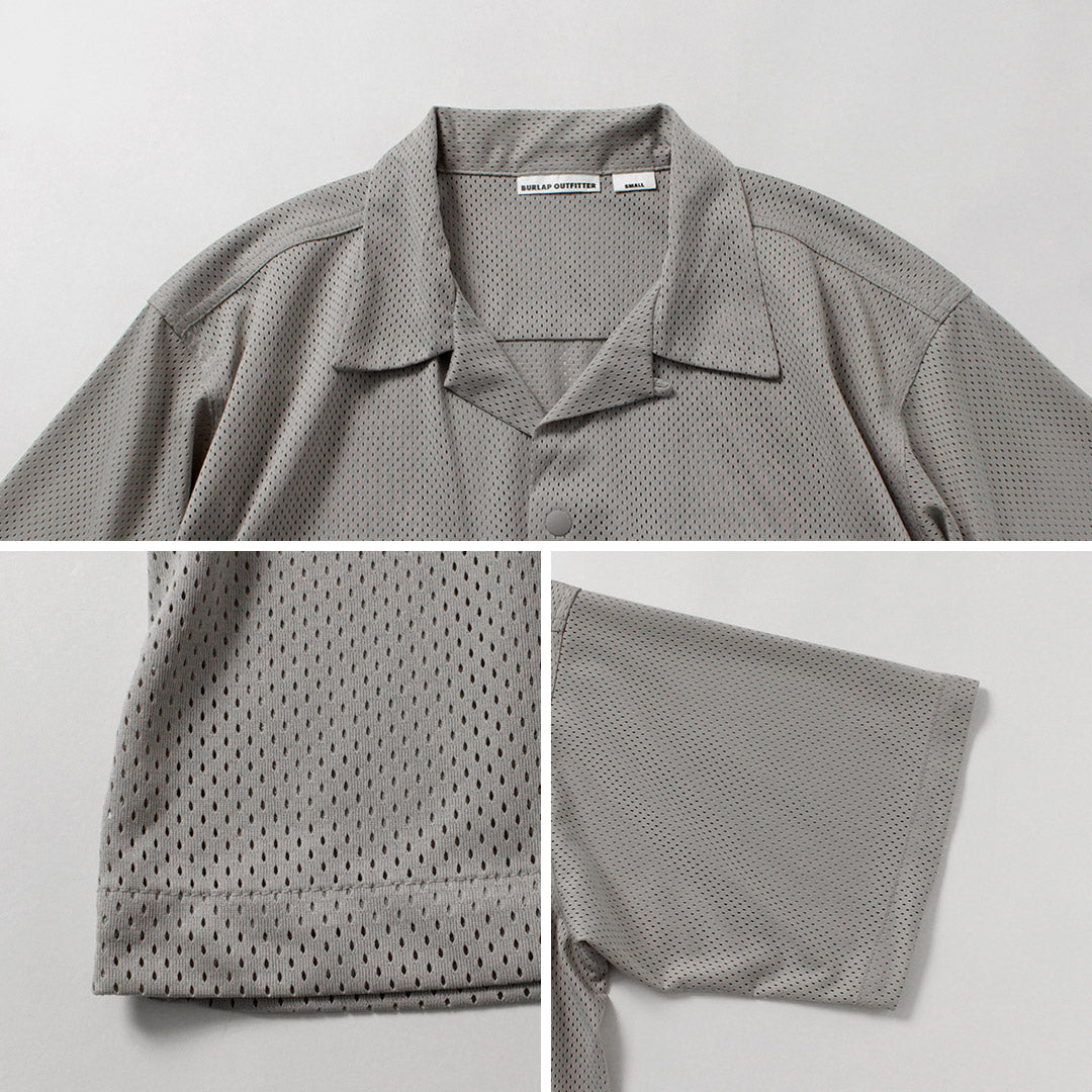 POURVOIRIE DE BURLAP / Chemise de camp en maille