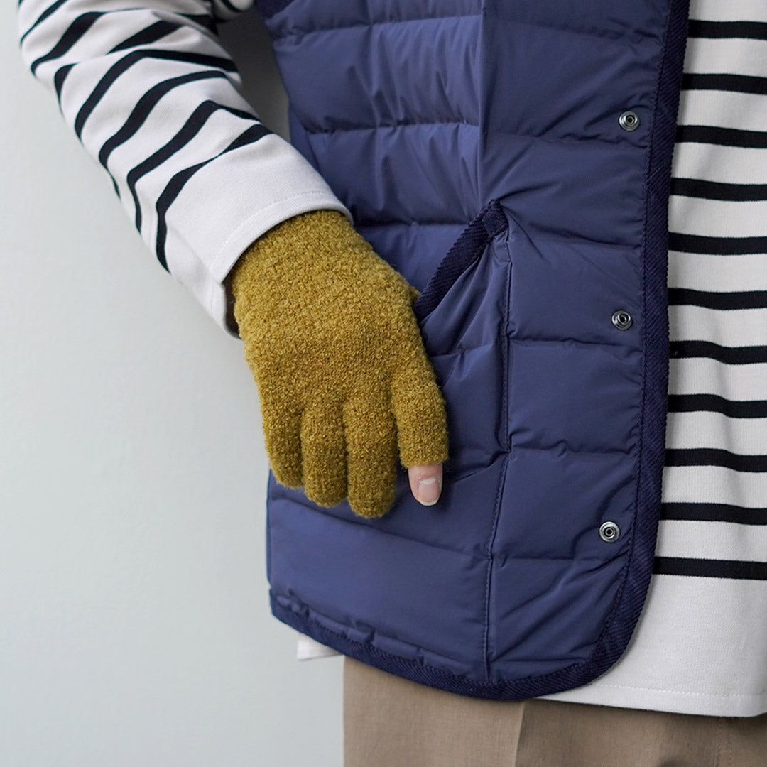 DECKA 优质袜子/特别订购羊驼毛扳机手指手套 SHOWATABE