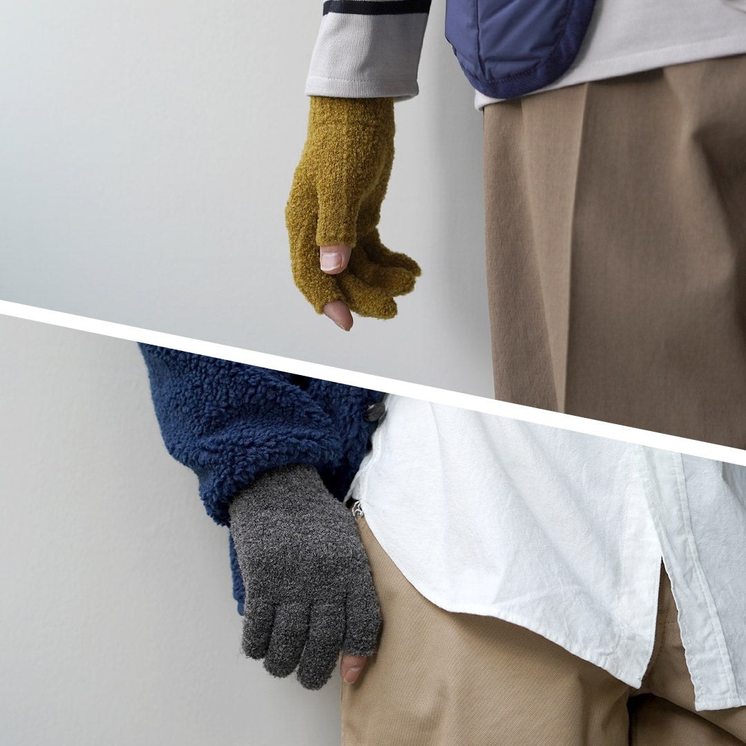 DECKA 优质袜子/特别订购羊驼毛扳机手指手套 SHOWATABE