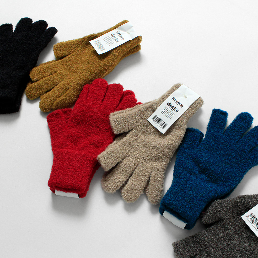 DECKA 优质袜子/特别订购羊驼毛扳机手指手套 SHOWATABE