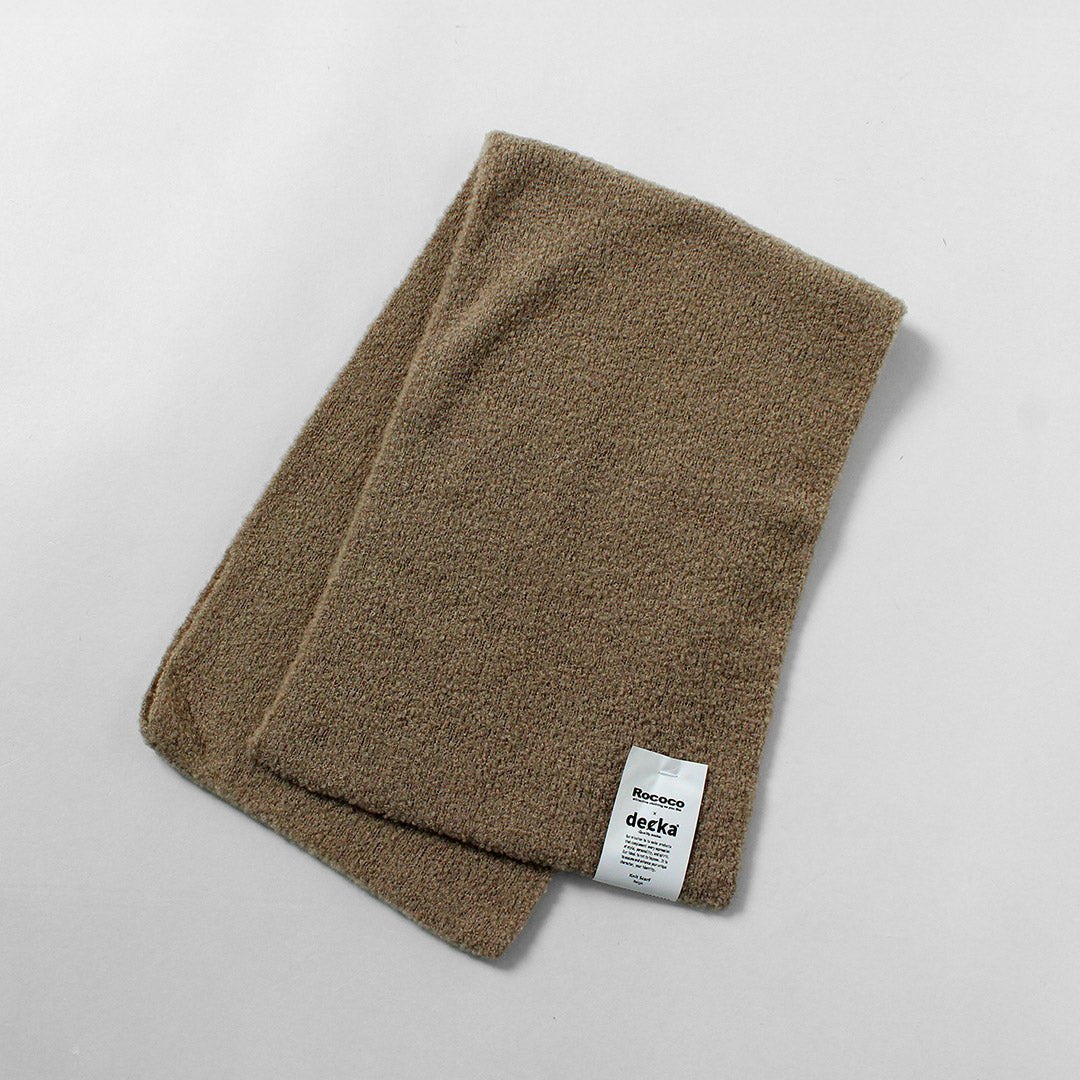 DECKA QUALITY SOCKS / Alpaca Knit Scarf