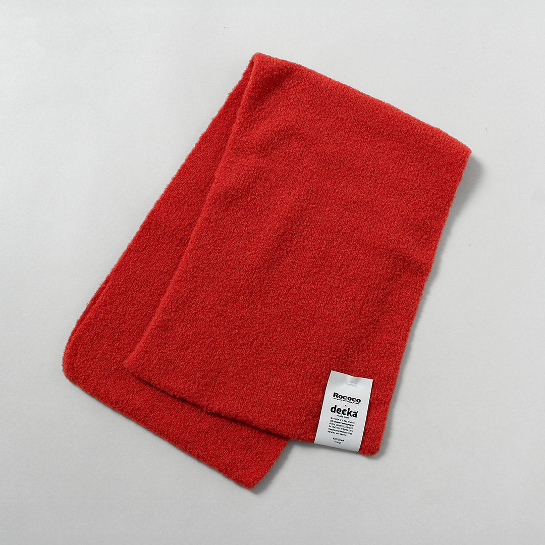 DECKA QUALITY SOCKS / Alpaca Knit Scarf