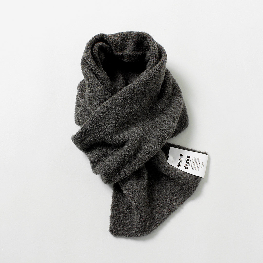DECKA QUALITY SOCKS / 特别订购羊驼毛针织围巾 SHOWATABE