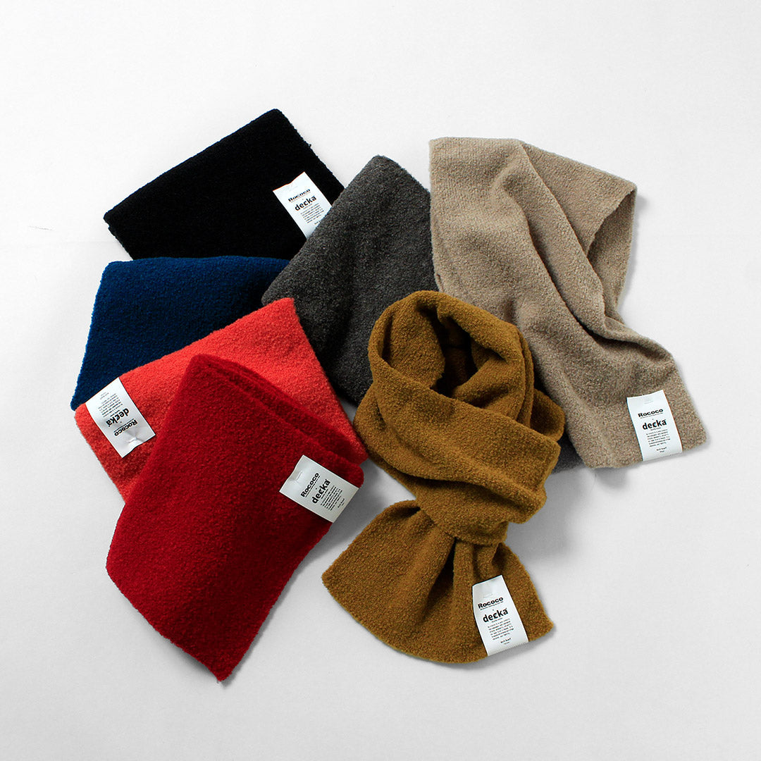 DECKA QUALITY SOCKS / 特别订购羊驼毛针织围巾 SHOWATABE