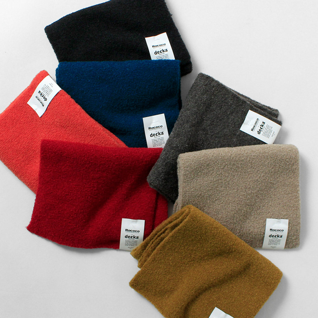 DECKA QUALITY SOCKS / 特别订购羊驼毛针织围巾 SHOWATABE