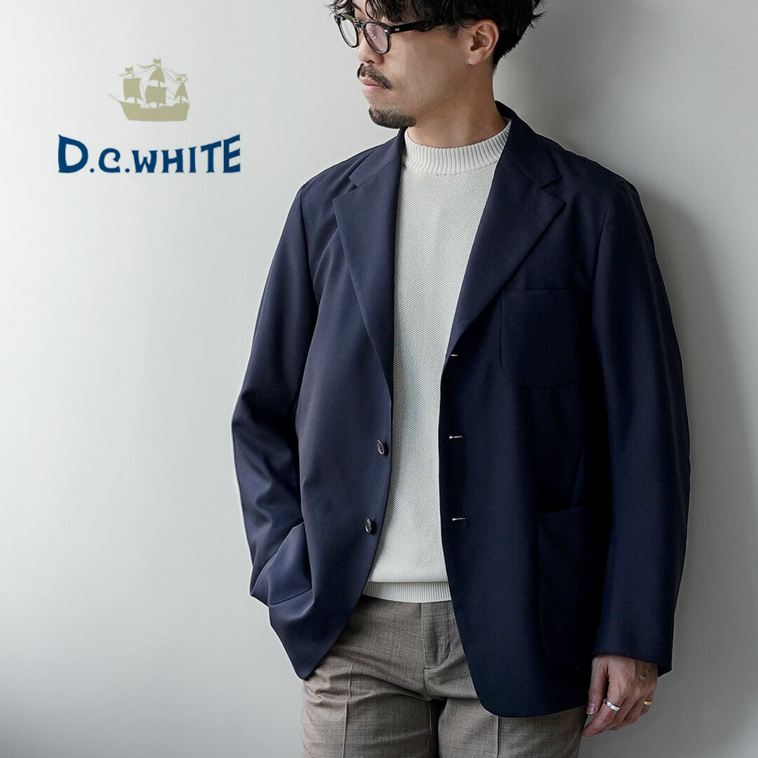 D.C.WHITE / 서머 울 언스트럭처드 재킷