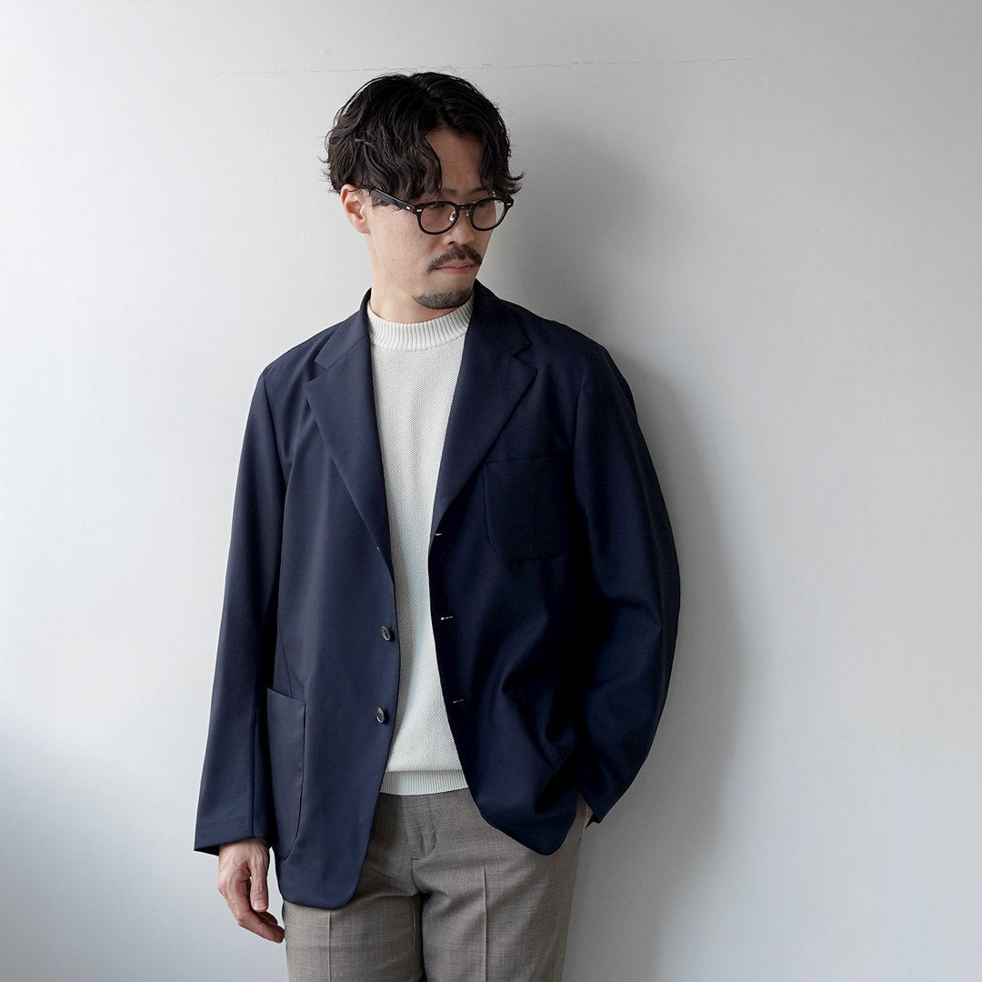 D.C.WHITE / 서머 울 언스트럭처드 재킷